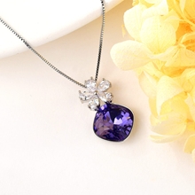 Show details for Copper or Brass Party Pendant Necklace from Certified Factory