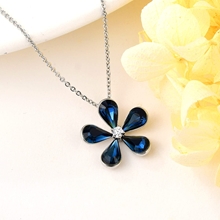 Show details for Eye-Catching Platinum Plated Party Pendant Necklace with Member Discount