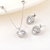Picture of Recommended White 925 Sterling Silver 2 Piece Jewelry Set for Ladies