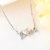 Picture of Popular Moissanite Love & Heart Pendant Necklace