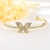 Picture of Copper or Brass Butterfly Fashion Bangle Factory Direct
