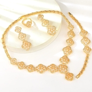 Show details for Party Flowers & Plants 4 Piece Jewelry Set Online Only