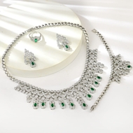 Show details for Good Cubic Zirconia Party 4 Piece Jewelry Set