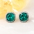 Picture of New Season Green Geometric Dangle Earrings with SGS/ISO Certification