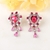 Picture of Fast Selling Pink Swarovski Element Dangle Earrings from Editor Picks