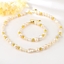 Show details for Funky Irregular Gold Plated 2 Piece Jewelry Set