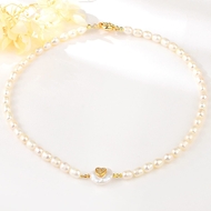 Picture of New fresh water pearl White Pendant Necklace