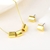 Picture of Inexpensive Gold Plated Classic 2 Piece Jewelry Set from Reliable Manufacturer