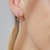 Picture of Amazing Geometric Cubic Zirconia Huggie Earrings