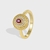 Picture of Low Price Copper or Brass Gold Plated Fashion Ring from Trust-worthy Supplier