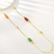 Picture of Pretty Resin Colorful Fashion Sweater Necklace