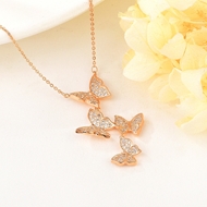 Show details for Featured White Cubic Zirconia Pendant Necklace with Full Guarantee