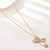 Picture of Low Cost Rose Gold Plated Copper or Brass Long Pendant with Low Cost