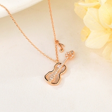 Show details for Beautiful Cubic Zirconia Copper or Brass Pendant Necklace