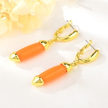 Show details for Top Geometric Resin Dangle Earrings