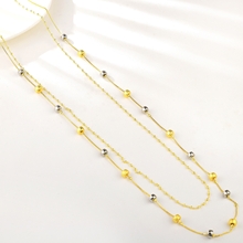 Show details for Zinc Alloy Gold Plated Fashion Sweater Necklace with No-Risk Return