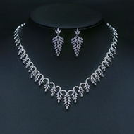 Show details for Copper or Brass Cubic Zirconia 2 Piece Jewelry Set at Great Low Price Show details for Copper or Brass Cubic Zirconia 2 Piece Jewelry Set at Great Low Price