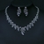 Picture of Copper or Brass Platinum Plated 2 Piece Jewelry Set from Certified Factory