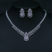 Show details for Copper or Brass White 2 Piece Jewelry Set from Reliable Manufacturer