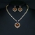 Picture of Pretty Cubic Zirconia Gold Plated 2 Piece Jewelry Set