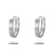 Picture of Shop Platinum Plated Cute Small Hoop Earrings with Wow Elements
