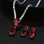 Show details for Staple Geometric Platinum Plated 2 Piece Jewelry Set