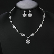 Picture of Buy Platinum Plated Luxury 2 Piece Jewelry Set with SGS/ISO Certification