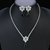 Picture of Low Cost Platinum Plated Flowers & Plants 2 Piece Jewelry Set with Low Cost