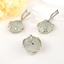 Show details for Trendy Platinum Plated Party 2 Piece Jewelry Set with No-Risk Refund
