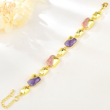 Show details for Sparkly Geometric Zinc Alloy Fashion Bangle