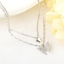 Show details for Fast Selling White Butterfly Pendant Necklace Factory Direct Supply