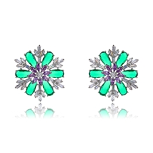Show details for Best Selling Party Green Dangle Earrings from Trust-worthy Supplier