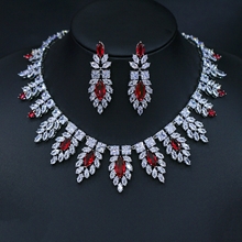 Show details for Good Quality Cubic Zirconia Luxury 2 Piece Jewelry Set