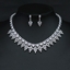 Show details for Affordable Copper or Brass Cubic Zirconia 2 Piece Jewelry Set from Trust-worthy Supplier