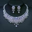Show details for Good Cubic Zirconia Platinum Plated 2 Piece Jewelry Set