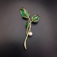 Show details for Durable Party Copper or Brass Brooche