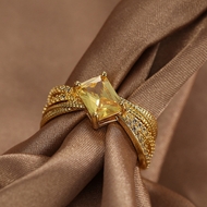 Picture of Fancy Geometric Delicate Fashion Ring