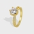 Picture of Hot Selling Gold Plated White Fashion Ring from Trust-worthy Supplier