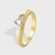 Picture of Buy Gold Plated Copper or Brass Fashion Ring with Price