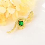 Show details for Nice Cubic Zirconia Copper or Brass Brooche