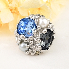 Show details for Classic Platinum Plated Fashion Ring with Worldwide Shipping