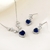 Picture of New Season Blue Party 2 Piece Jewelry Set with SGS/ISO Certification