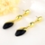 Picture of Designer Gold Plated Classic Dangle Earrings with Easy Return