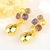Picture of Wholesale Gold Plated Classic Dangle Earrings with No-Risk Return