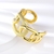 Picture of Bling Party Gold Plated Fashion Bangle