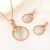 Picture of Shop Rose Gold Plated Opal 2 Piece Jewelry Set with Wow Elements