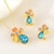 Picture of Latest Flowers & Plants Artificial Crystal 2 Piece Jewelry Set