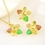 Picture of Party Green 2 Piece Jewelry Set with Fast Delivery