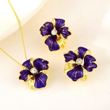 Show details for Hot Selling Gold Plated Party 2 Piece Jewelry Set from Top Designer