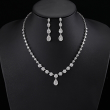 Show details for Luxury Cubic Zirconia 2 Piece Jewelry Set in Exclusive Design